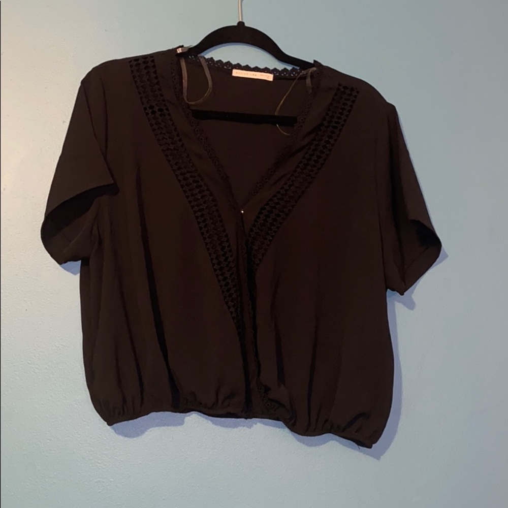 Black Crop Top